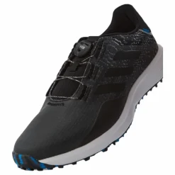 S2G BOA Wide Spikeless Golf Shoes Core Black / Core Black / Grey Six