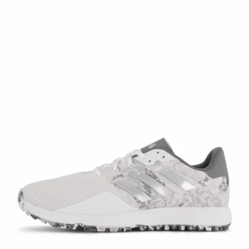 S2G SL Golf Shoes Cloud White / Matte Silver / Grey Three