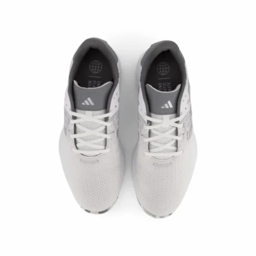 S2G SL Golf Shoes Cloud White / Matte Silver / Grey Three