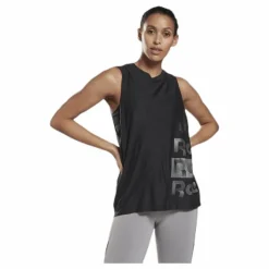 SH Gaphic Muscle Tank Black