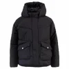 Short Padded Junior Jacket Black