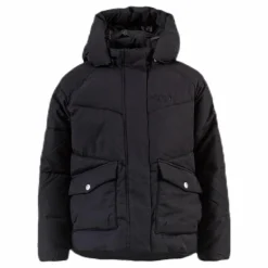 Short Padded Junior Jacket Black