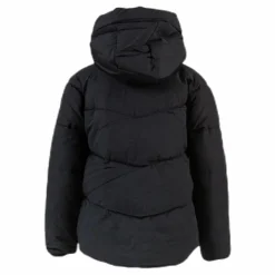 Short Padded Junior Jacket Black