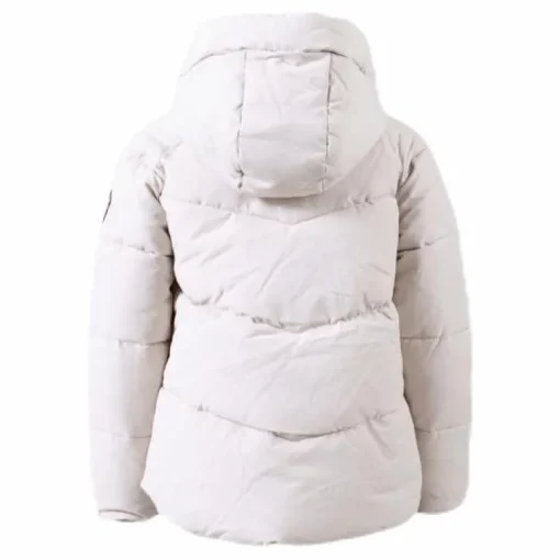 Short Padded Junior Jacket White