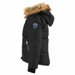 Short Slim Jacket Junior Black