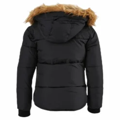 Short Slim Jacket Junior Black