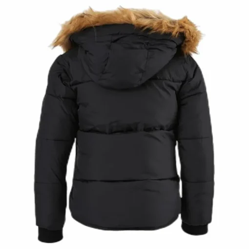 Short Slim Jacket Junior Black