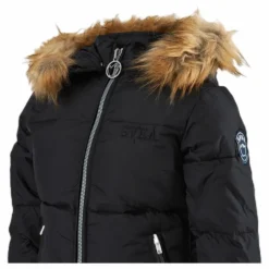 Short Slim Jacket Junior Black