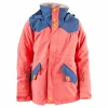 Shortleaf Dryride Parka Youth Orange/Blue