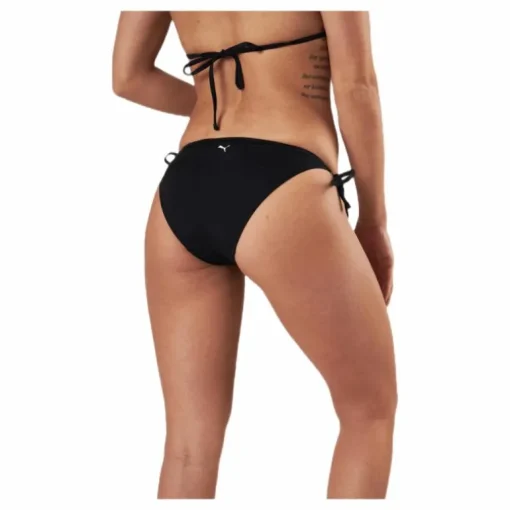 Side Tie Bikini Bottom Black