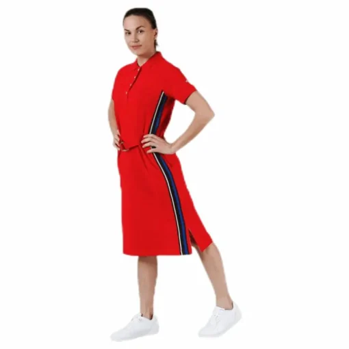 Simone Dress Red