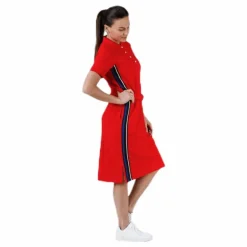 Simone Dress Red