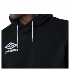 Sleeve Print Hoodie Black