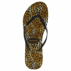 Slim Leopard Beige/Black