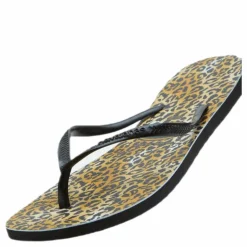 Slim Leopard Beige/Black