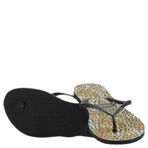 Slim Leopard Beige/Black
