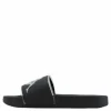 Slipper, Authentic Aqua 1 Black/Gold