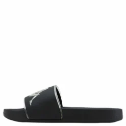 Slipper, Authentic Aqua 1 Black/Gold