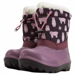 Snowfall Bear Purple