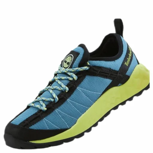 Solar Wave Low Fabric Blue