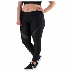 Speed Plus Size Tights Black