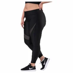 Speed Plus Size Tights Black