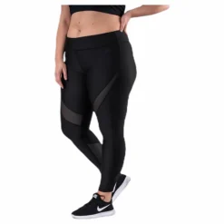 Speed Plus Size Tights Black