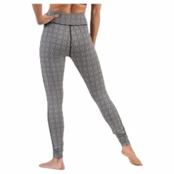 Spin To Win Mid Layer Tights White/Black