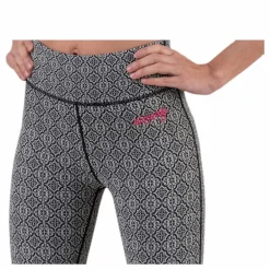 Spin To Win Mid Layer Tights White/Black