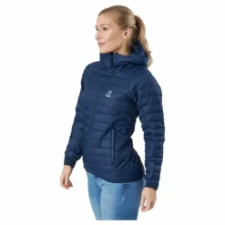 Spire Mimic Hood Women Tarn Blue Solid