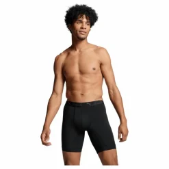 Sport Microfiber Long Boxer 2p Black