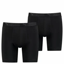 Sport Microfiber Long Boxer 2p Black
