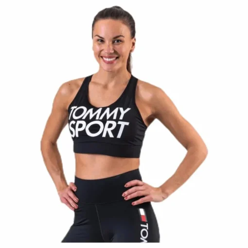 Sports Bra Logo Mid Black
