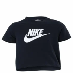 Sportswear Big Kids' (Girls') Cropped T-Shirt BLACK
