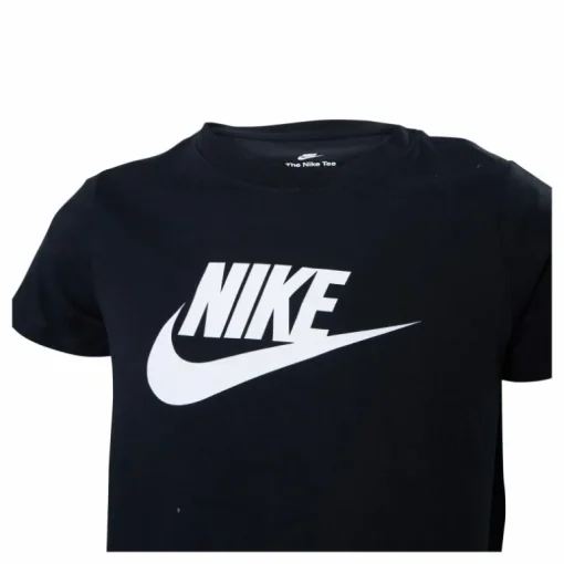 Sportswear Big Kids' (Girls') Cropped T-Shirt BLACK
