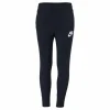 Sportswear Club Big Kids' (Girls') French Terry Pants BLACK/WHITE