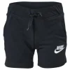 Sportswear Club Big Kids' (Girls') French Terry Shorts BLACK/WHITE