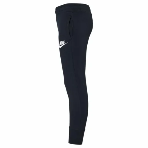 Sportswear Club Big Kids' (Girls') French Terry Pants BLACK/WHITE
