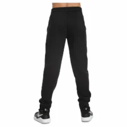 Sportswear Club Fleece Big Kids' Pants BLACK/BLACK/WHITE
