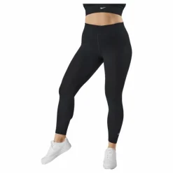 Sportswear Essential Women's 7/8 Mid-Rise Leggings BLACK/WHITE