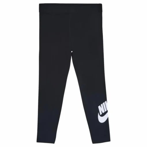 Sportswear Essential Women's High-Waisted Leggings (Plus Size) BLACK/WHITE