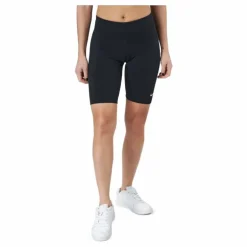 Sportswear Essential Women's Mid-Rise Bike Shorts BLACK/WHITE