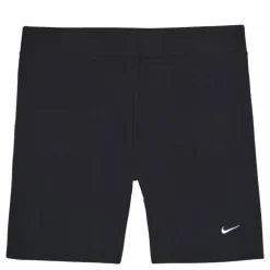 Sportswear Essential Women's Mid-Rise Bike Shorts (Plus Size) BLACK/WHITE