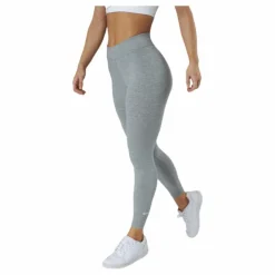 Sportswear Essential Women's 7/8 Mid-Rise Leggings DK GREY HEATHER/WHITE
