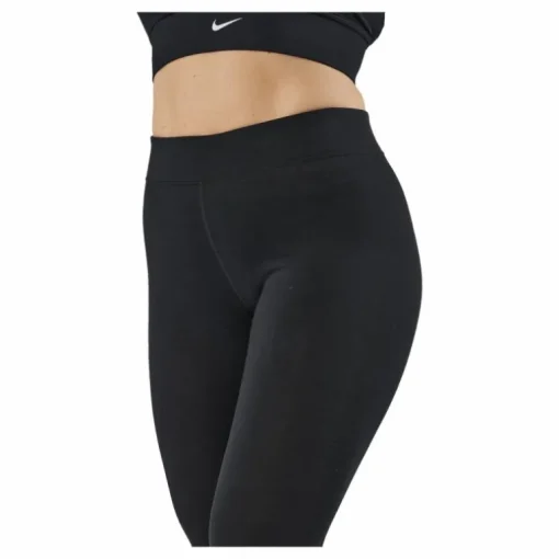 Sportswear Essential Women's 7/8 Mid-Rise Leggings BLACK/WHITE
