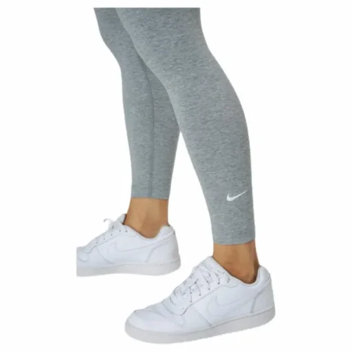 Sportswear Essential Women's 7/8 Mid-Rise Leggings DK GREY HEATHER/WHITE