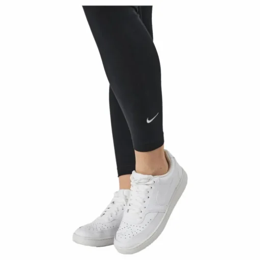 Sportswear Essential Women's 7/8 Mid-Rise Leggings BLACK/WHITE