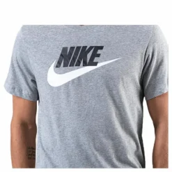 Sportswear Men's T-Shirt DK GREY HEATHER/BLACK/WHITE