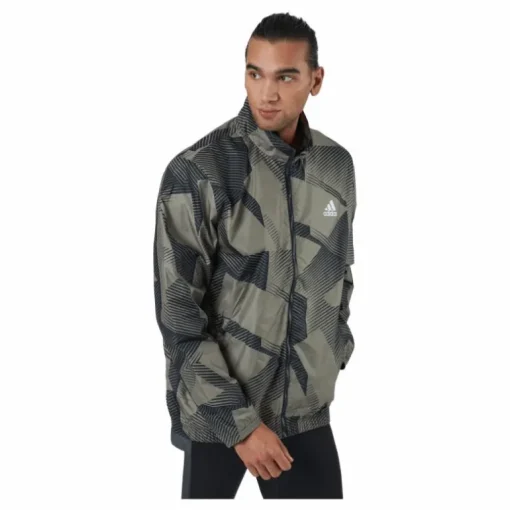 Sportswear Three Bar Graphics Track Jacket Multicolor / Orbit Green / Carbon