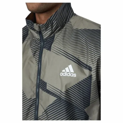 Sportswear Three Bar Graphics Track Jacket Multicolor / Orbit Green / Carbon